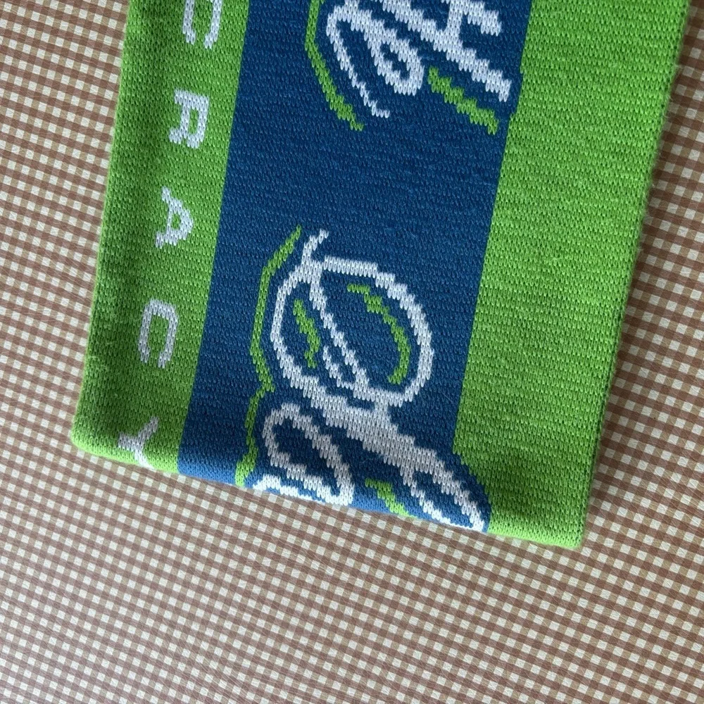 Adidas Seattle Sounders FC Club Soccer Team Blue Green‎ Scarf